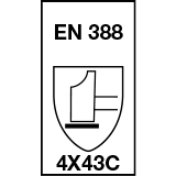
EN388-4X43C
