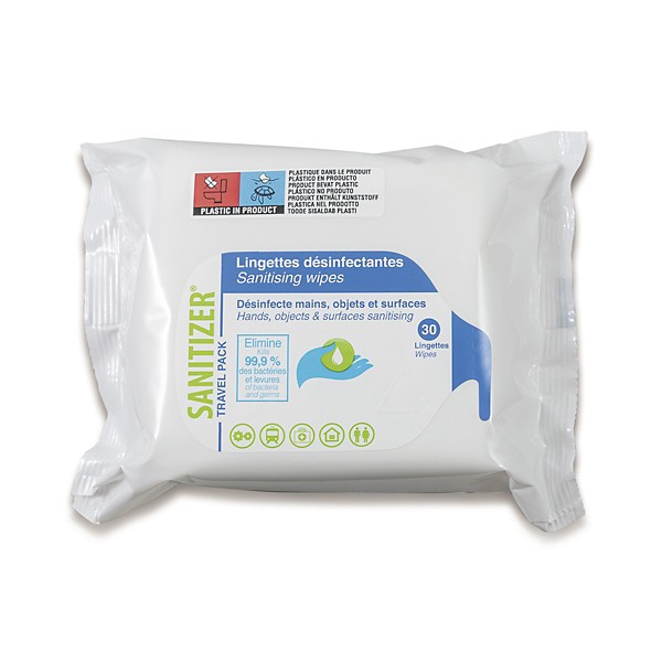 Lingette désinfectante multi-usages