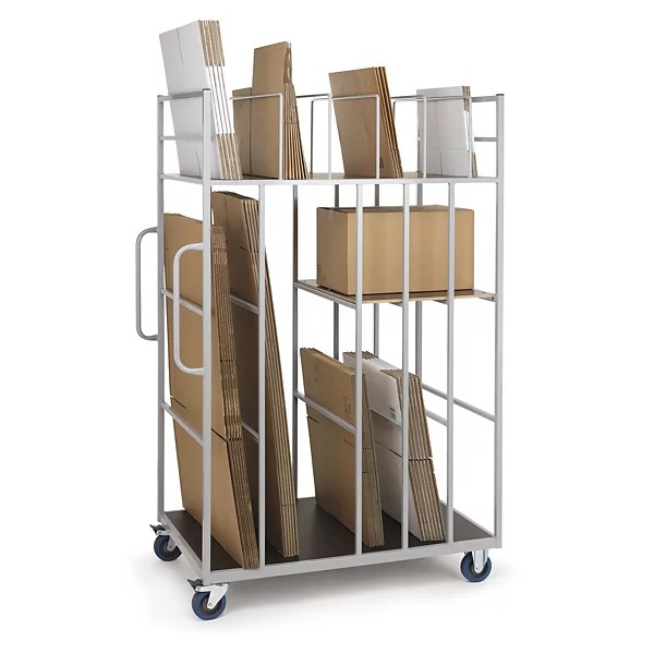 Chariot porte-cartons