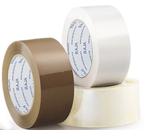 Ruban adhésif polypropylène silencieux résistant 35 microns