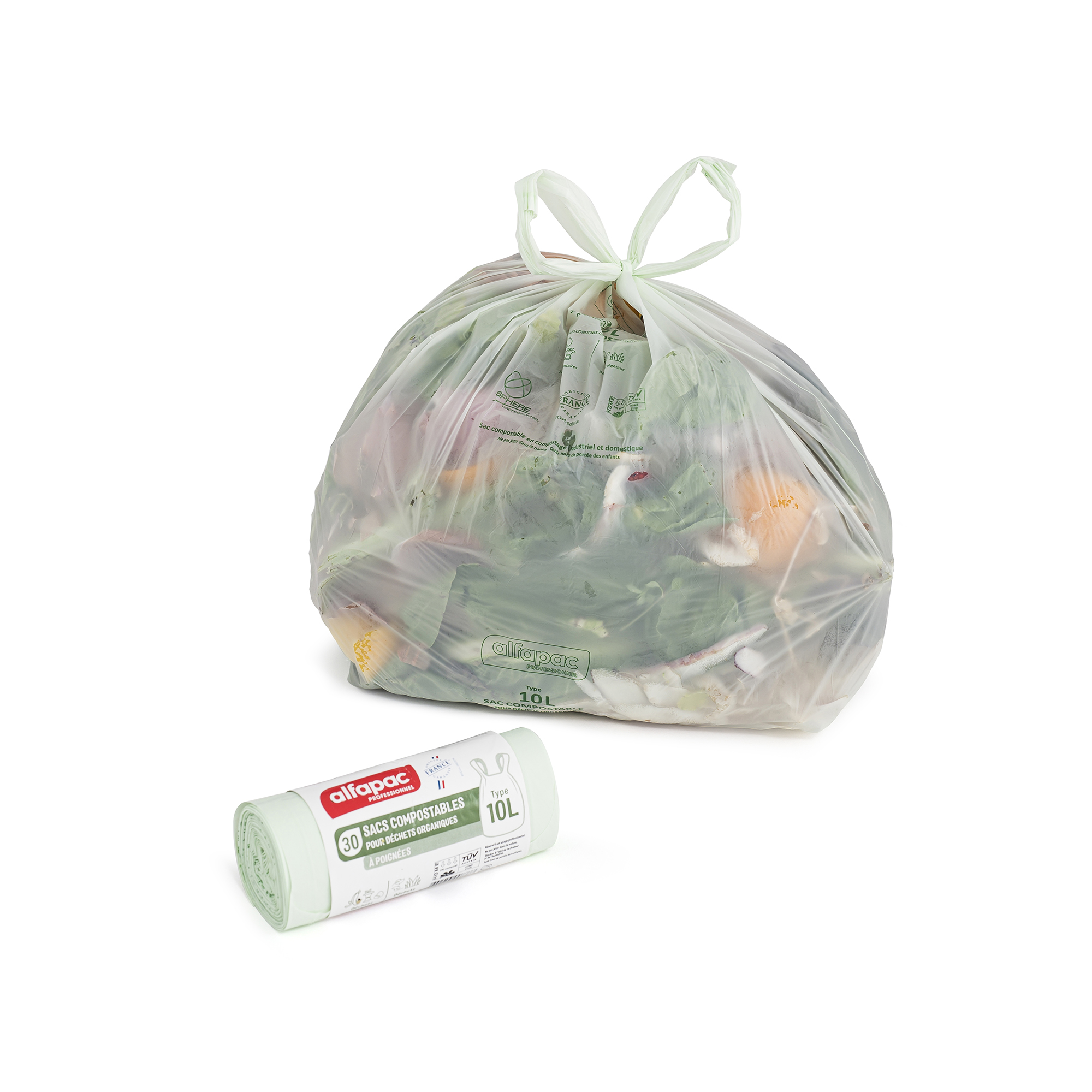 Sac-poubelle biodégradable