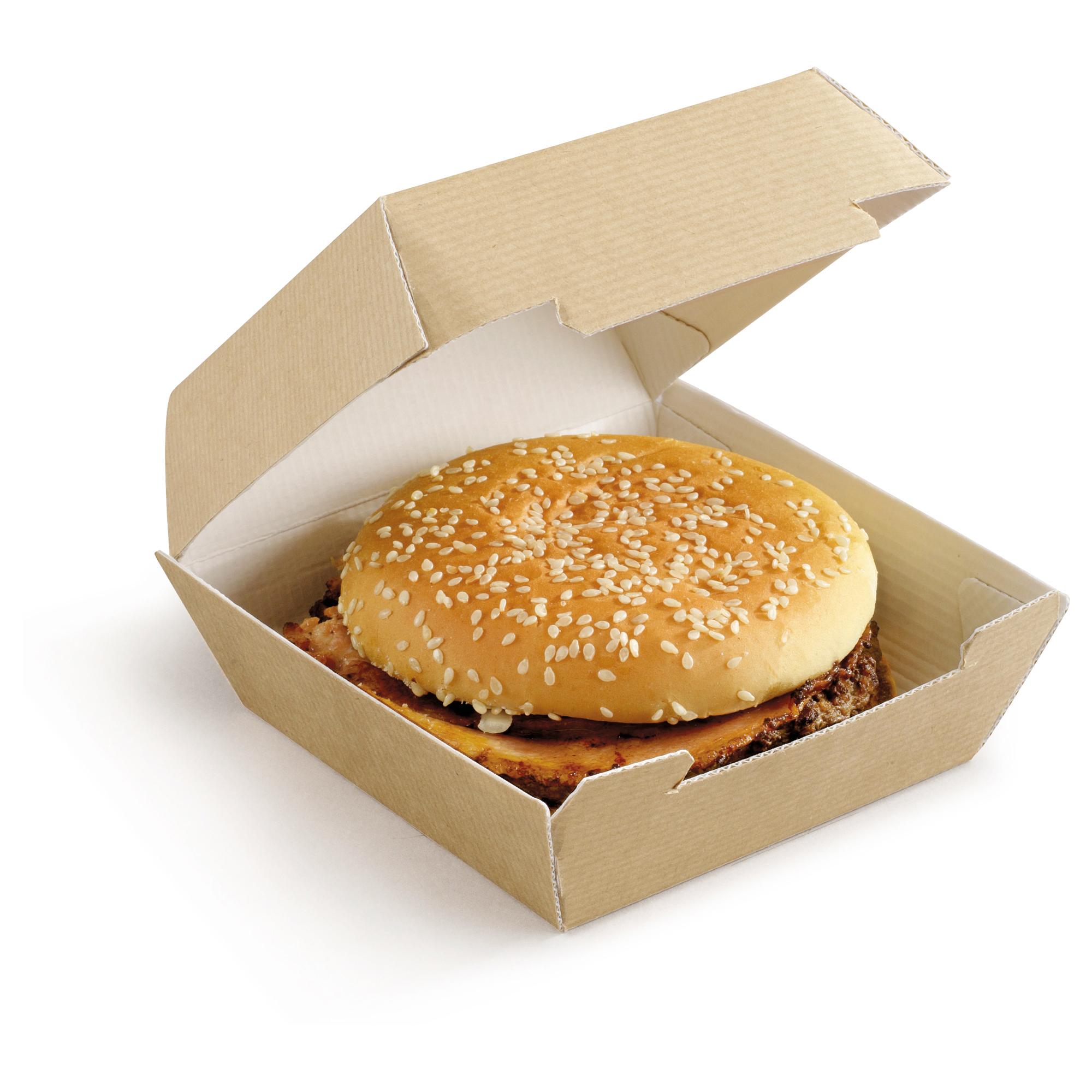 Boîte coque en carton micro-cannelure