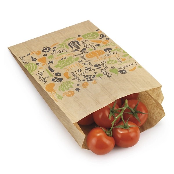 Sachet kraft primeur avec soufflets