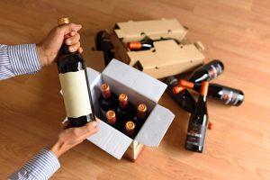 Les emballages de bouteilles pour les expéditions e-commerce