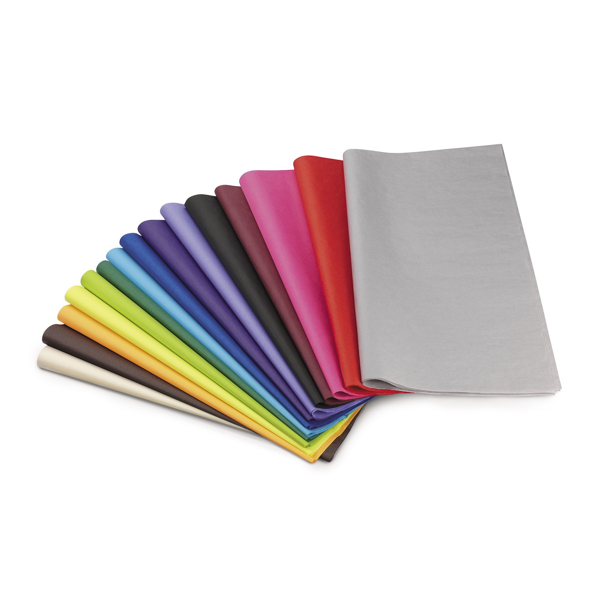 Papier de soie couleur et fantaisie en rame 