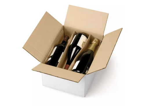 Carton à bouteilles
