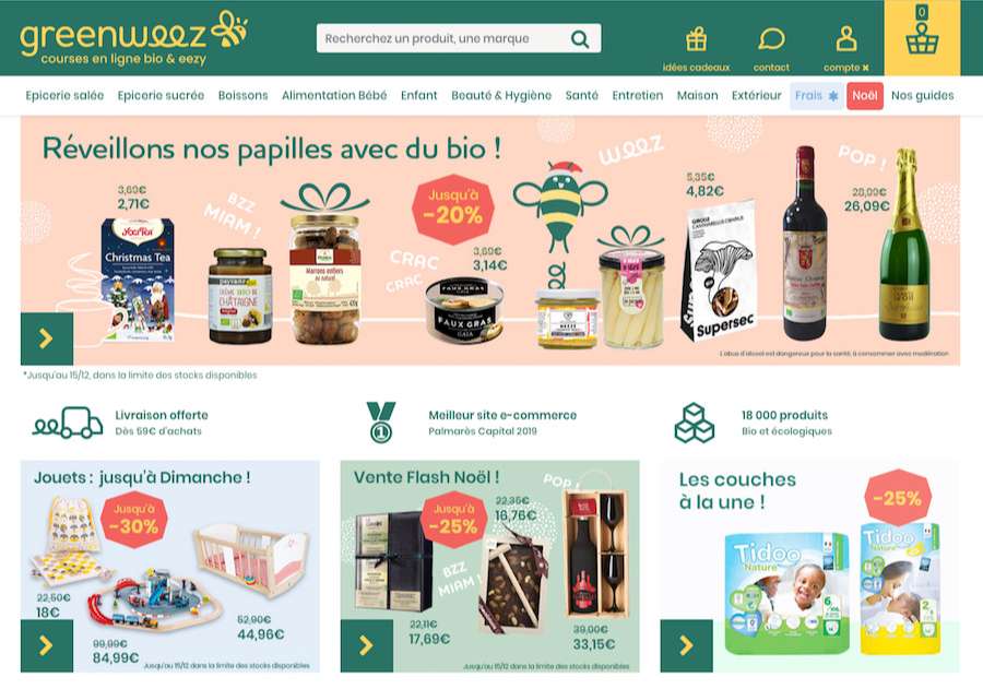 L'entreprise Greenweez réduit l'empreinte carbone de sa logistique au maximum