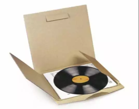 étui carton d'expédition pour disque vinyl