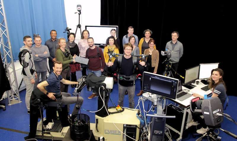 Le groupe de travail de l'INRS en charge des exosquelettes logistiques