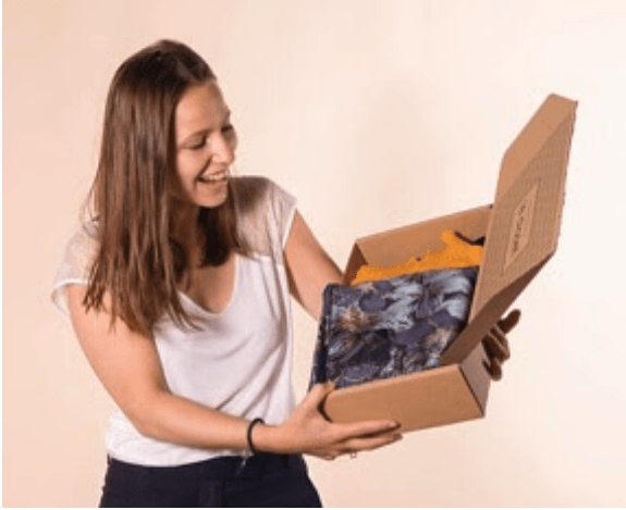 Les box en carton orientées expérience client e-commerce du Closet