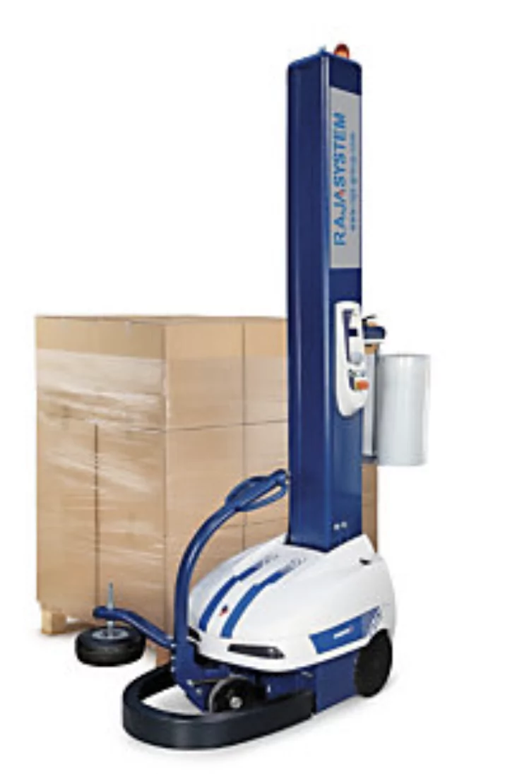 Robots à banderoler programmables à frein manuel