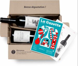Coffret de bouteilles de vin le Petit Ballon