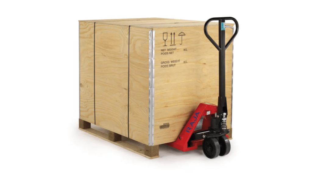 caisse palette bois solution solide.