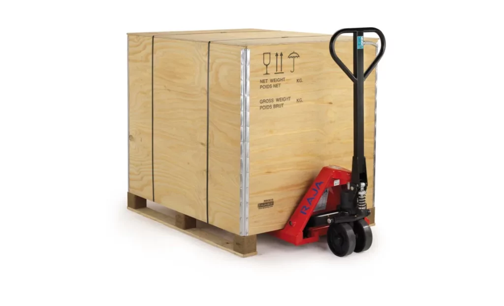 caisse palette bois solution solide.