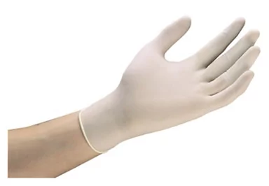Gants en latex non-poudrés