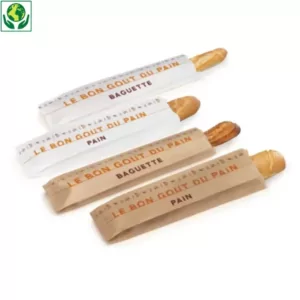 Emballage alimentaire pour baguettes de pain