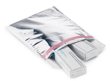 Sachet isotherme à fermeture adhésive