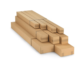 Caisse carton à hauteur variable, boîte télescopique…