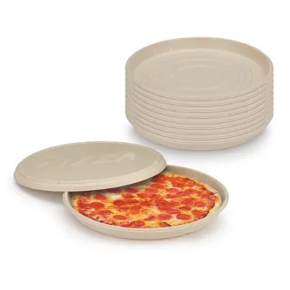 Boîte à pizza en pulpe de canne à sucre