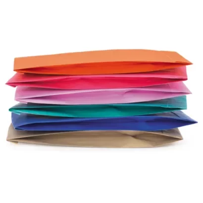 Pochette cadeau kraft lumière