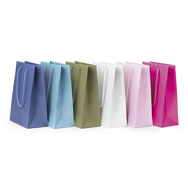 Sac kraft luxe à poignées papier