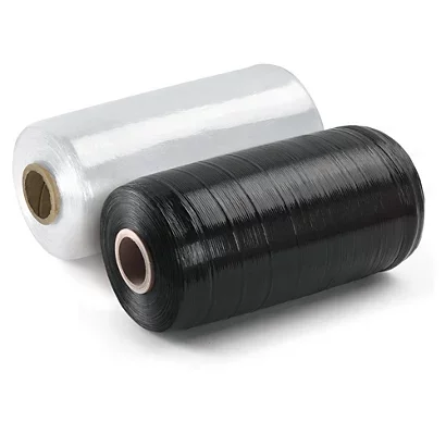 Film préétiré soufflé machine avec mandrin pour banderoleuses et robots à frein manuel