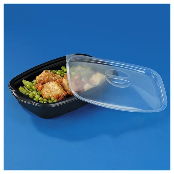 Boîte alimentaire plastique noire Marmipack®