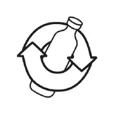 le produit en verre est recyclable