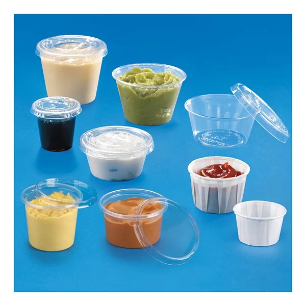 Petit pot en plastique