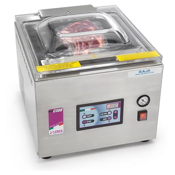 Machine à cloche pour emballer sous vide