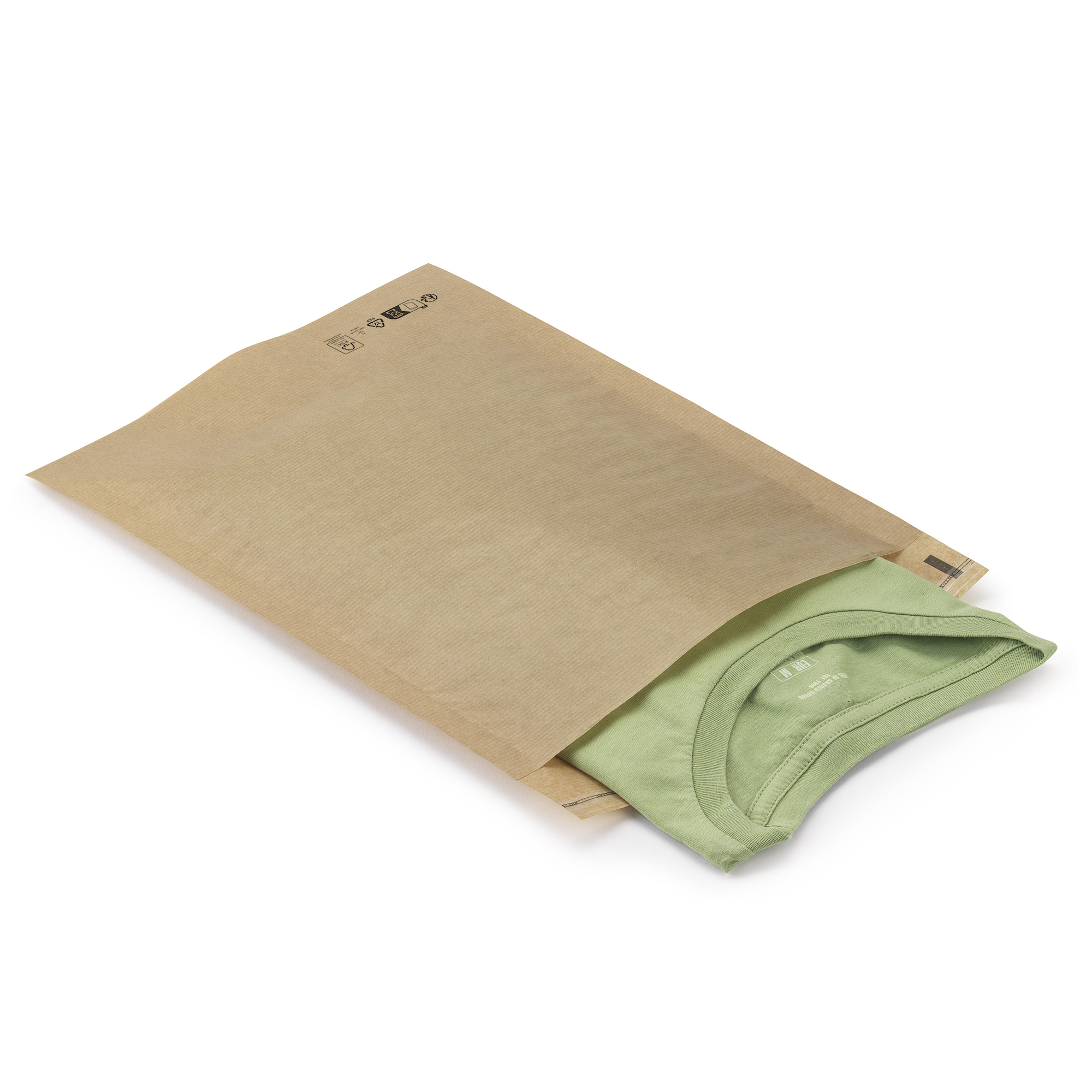 Sachet kraft à fermeture adhésive