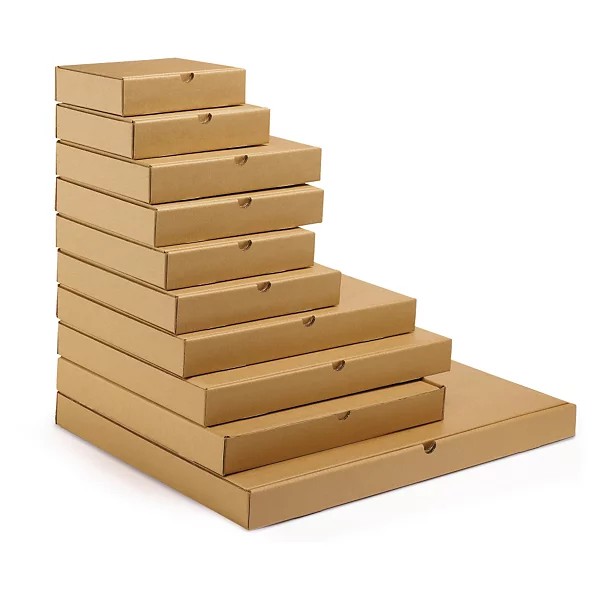 Boîte extra-plate d’expédition carton brune - Différents formats